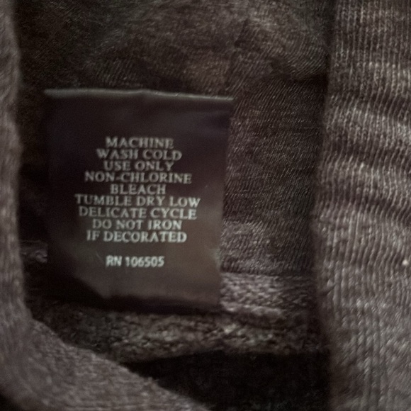 Chicago IL Graphic Pullover Hoodie - Dark Gray Small - Picture 5 of 7